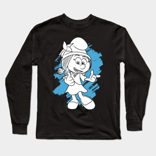 Smurf Lily Long Sleeve T-Shirt